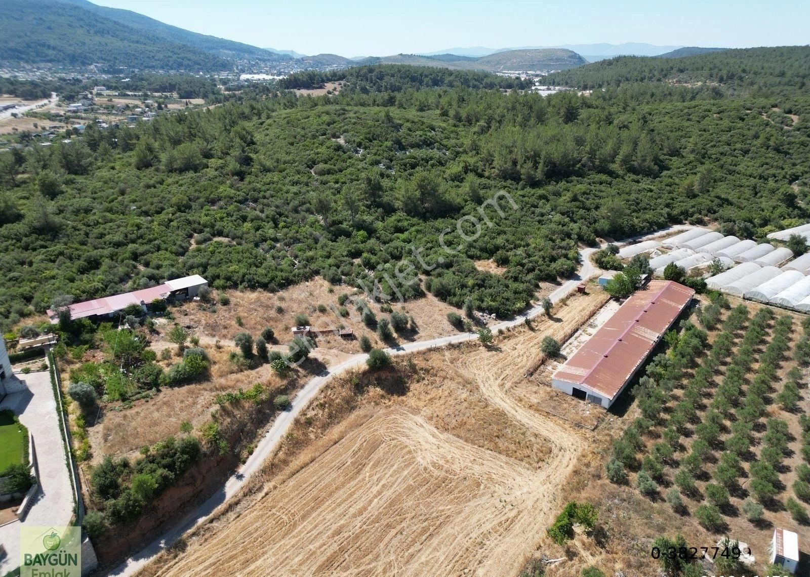 Menderes Ataköy Satılık Tarla Ve Ev 1900m2+4300m2 Müstakil Parsl - Görsel 18