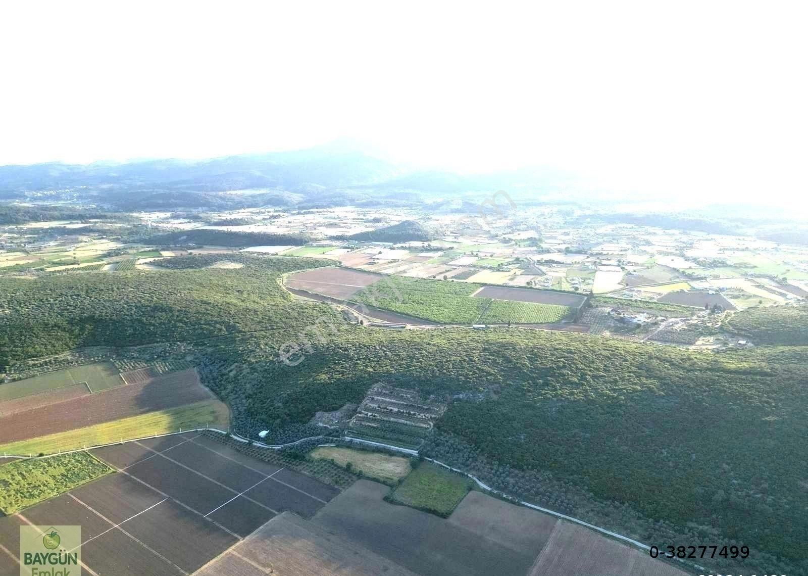 Menderes Çakaltepe Satılık Tarla Tek Tapu 37.000m2 - Görsel 5