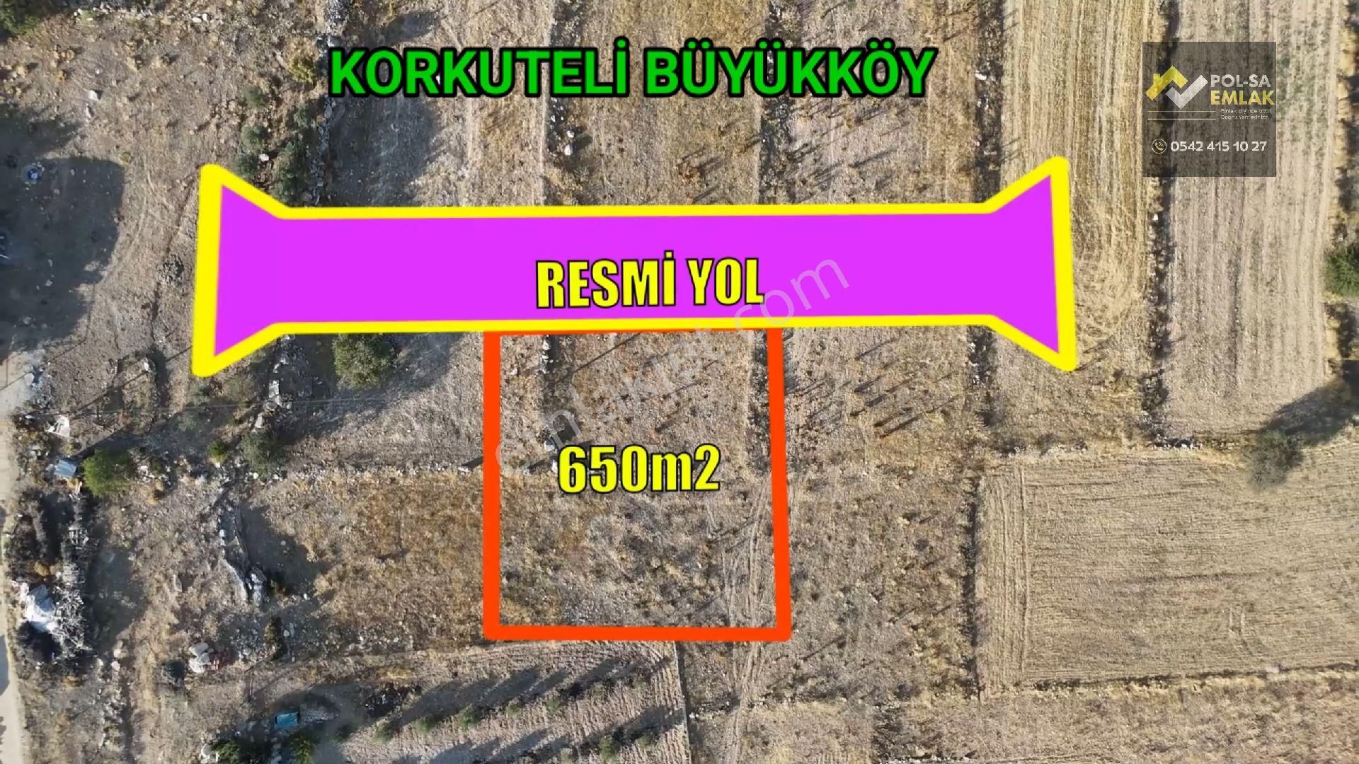 ✅korkuteli✅büyük Köy✅satılık 650m2 İmarlı Arsa - Görsel 10