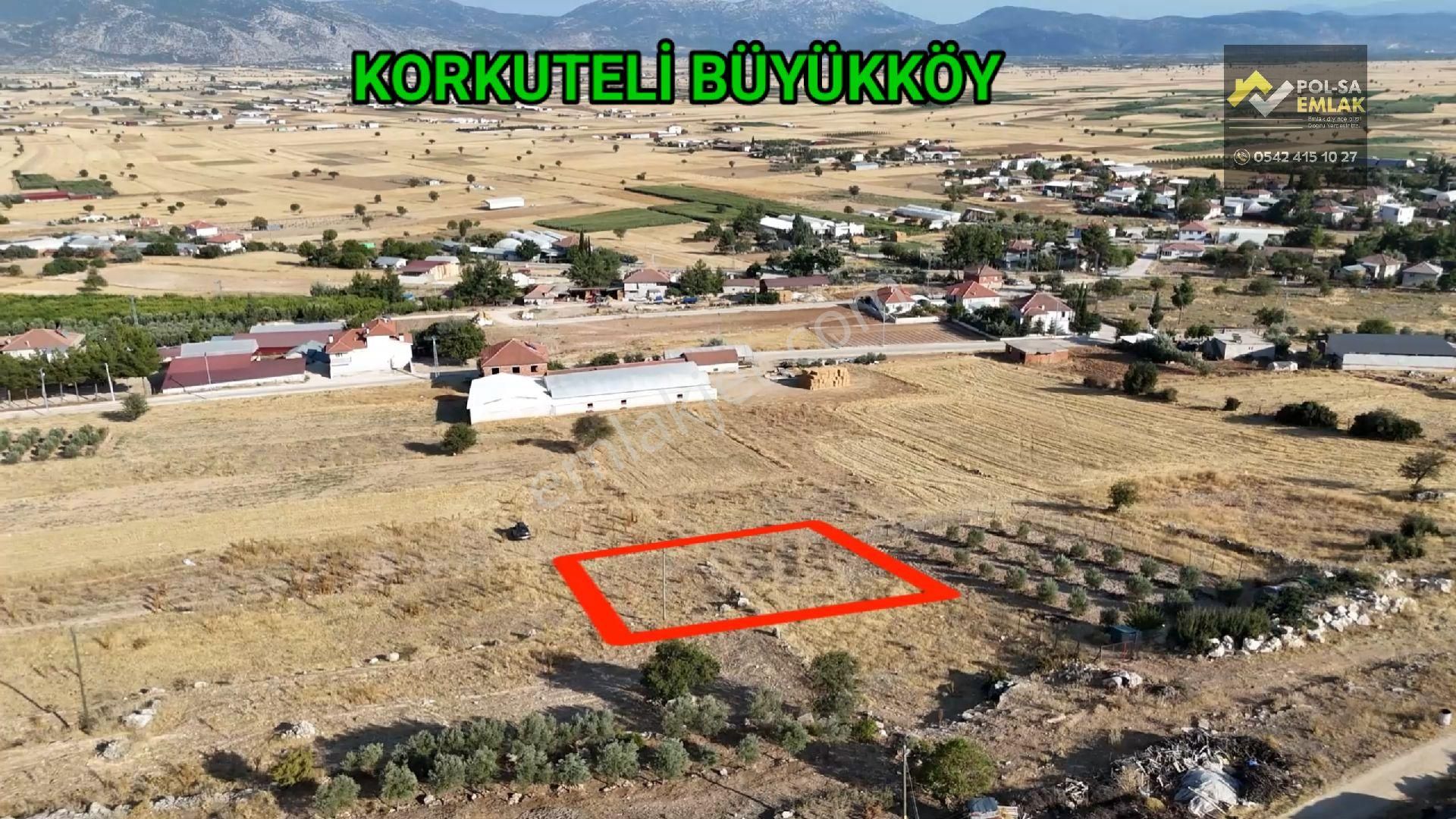 ✅korkuteli✅büyük Köy✅satılık 650m2 İmarlı Arsa - Görsel 9