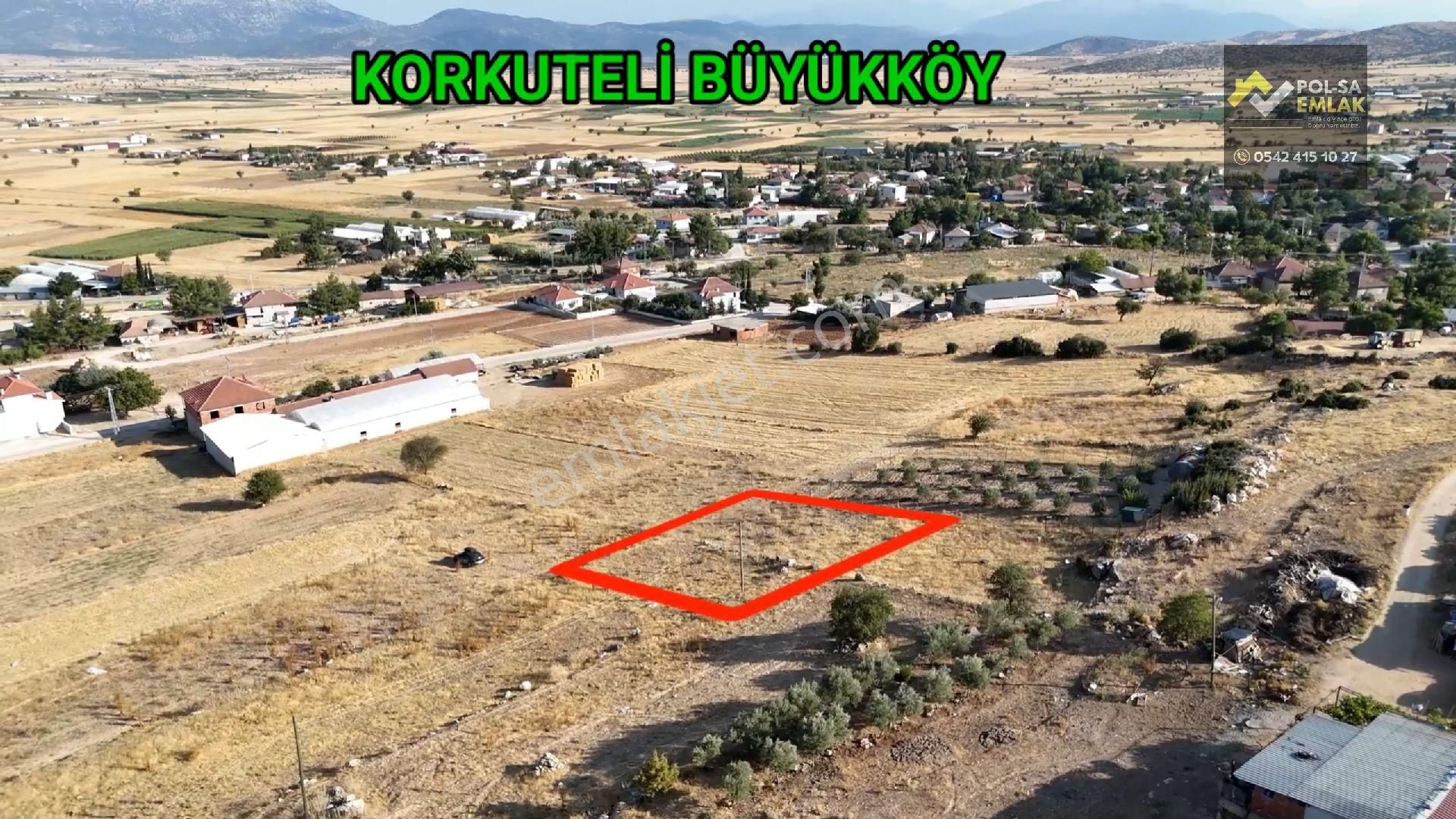 ✅korkuteli✅büyük Köy✅satılık 650m2 İmarlı Arsa - Görsel 8