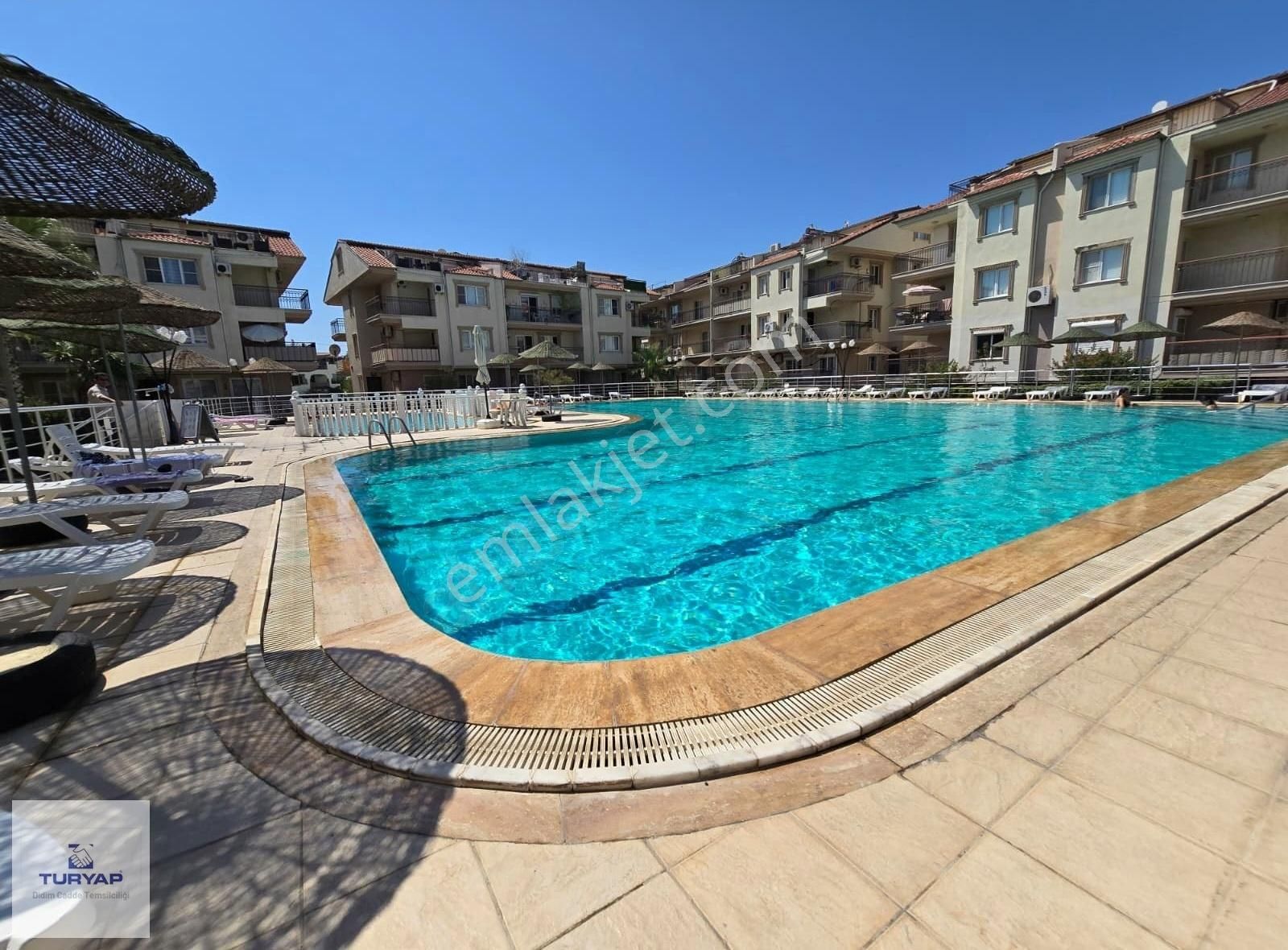 Didim Merkez Konumda Havuzlu Site İçinde 1+1 Satılık Daire - Görsel 15