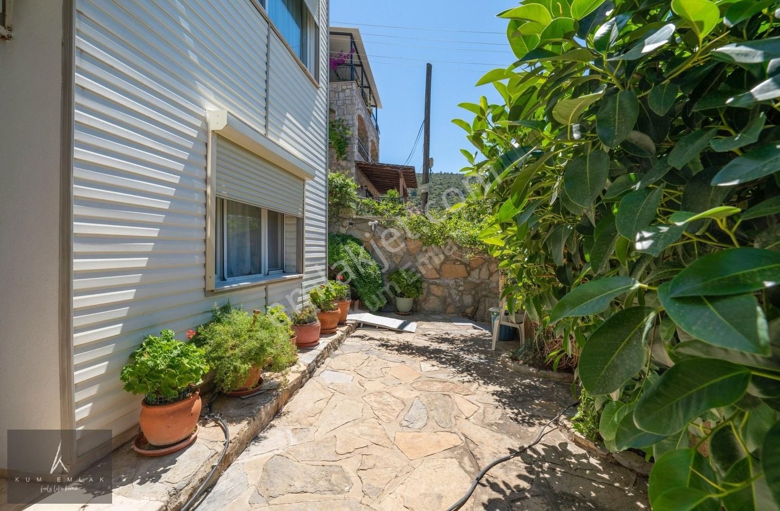 Bodrum Kumbahçe'de Satılık Kale Manzaralı Müstakil Ev - Görsel 8