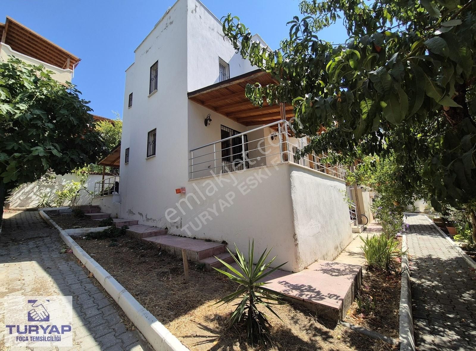 Turyap Foça'dan Site İçerisinde 3+1 Müstakil Satılık Dubleks - Görsel 17