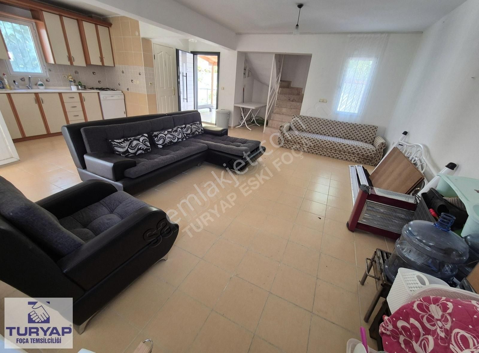 Turyap Foça'dan Site İçerisinde 3+1 Müstakil Satılık Dubleks - Görsel 11
