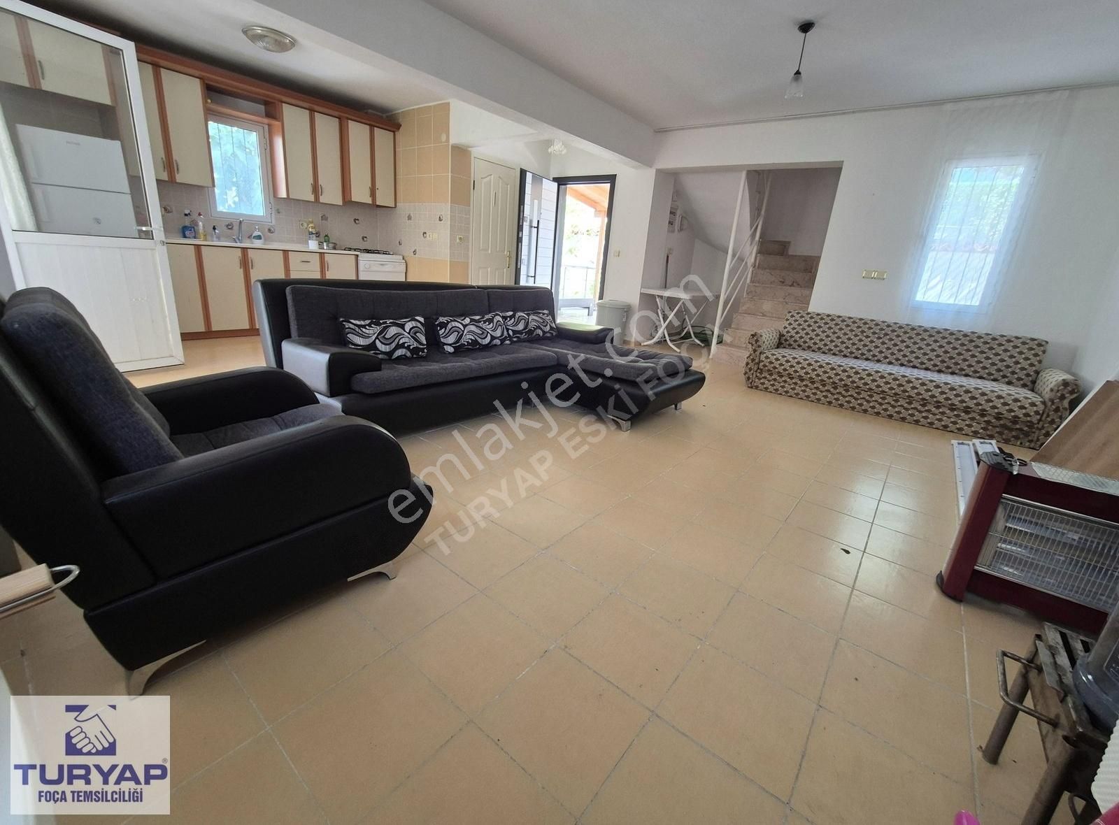 Turyap Foça'dan Site İçerisinde 3+1 Müstakil Satılık Dubleks - Görsel 29