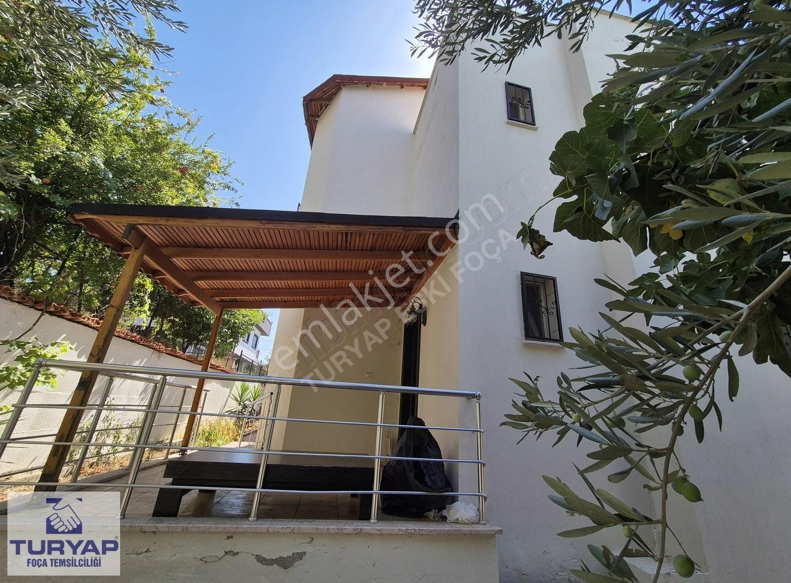 Turyap Foça'dan Site İçerisinde 3+1 Müstakil Satılık Dubleks - Görsel 12