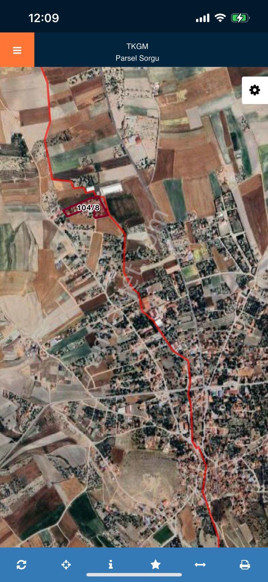 Ankara Kazanç'tan Satılık Kurulu Düzen Tüm Alt Yapılara Yakın Hisse Tapulu 4000 M2 Satılık Bahçe - Görsel 5