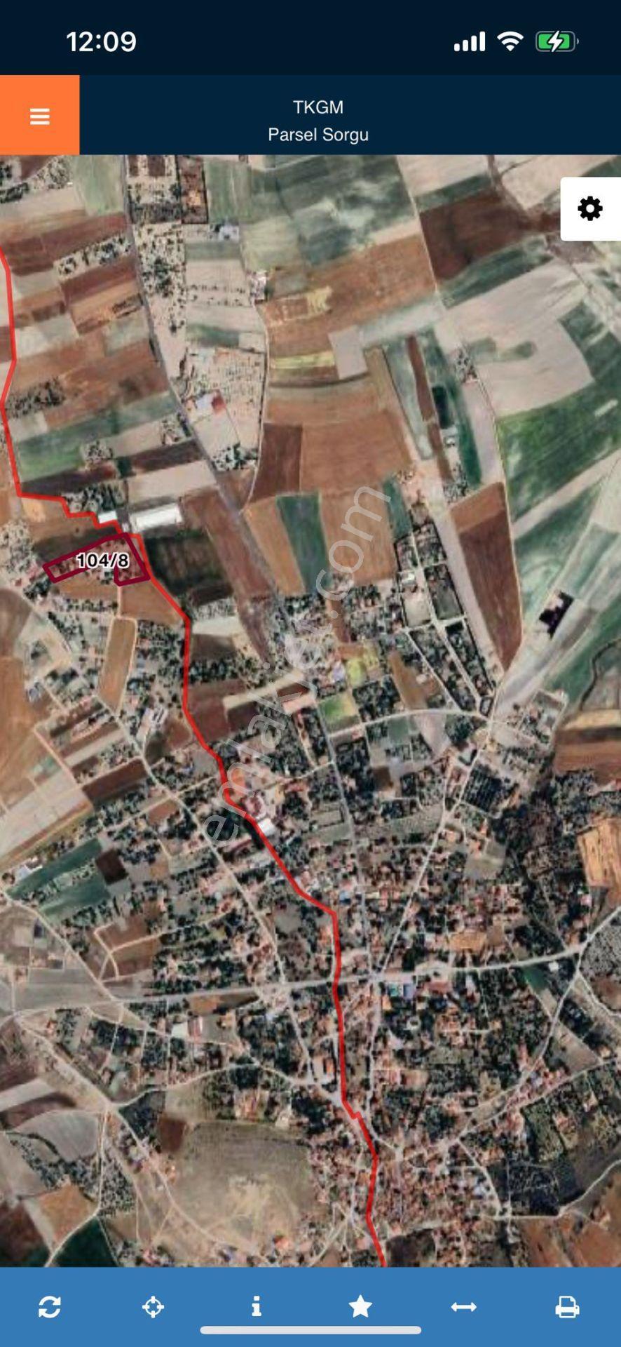Ankara Kazanç'tan Satılık Kurulu Düzen Tüm Alt Yapılara Yakın Hisse Tapulu 4000 M2 Satılık Bahçe - Görsel 6
