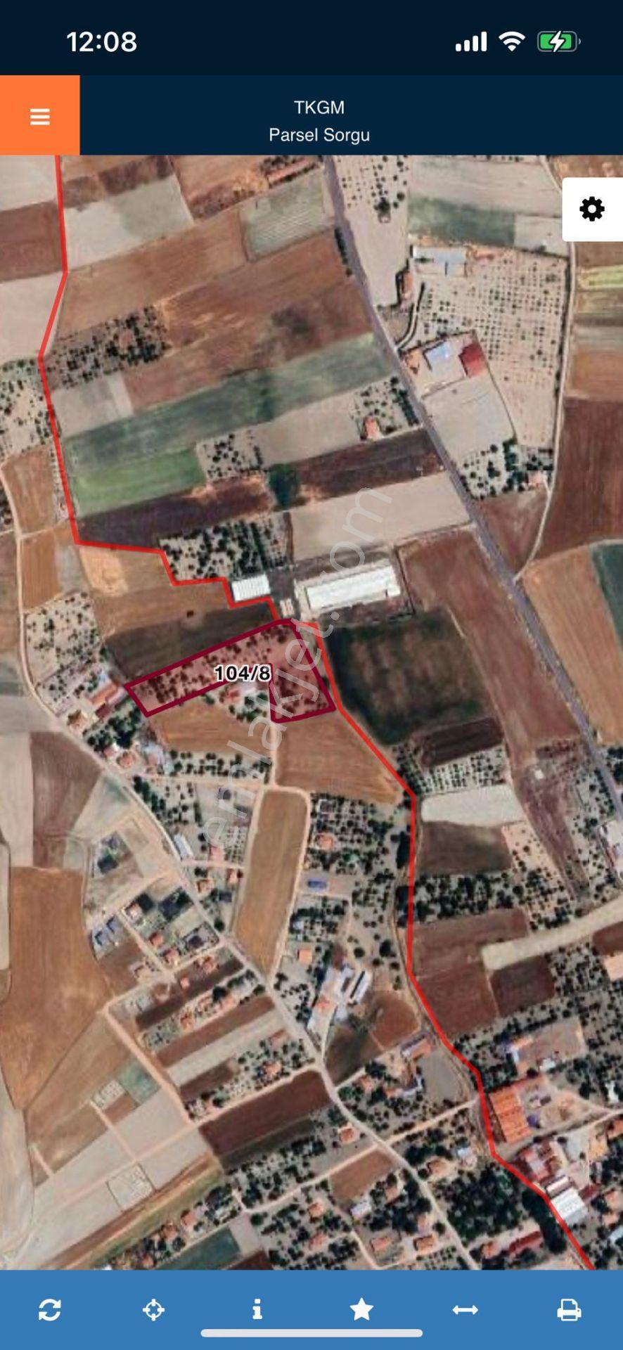 Ankara Kazanç'tan Satılık Kurulu Düzen Tüm Alt Yapılara Yakın Hisse Tapulu 4000 M2 Satılık Bahçe - Görsel 3