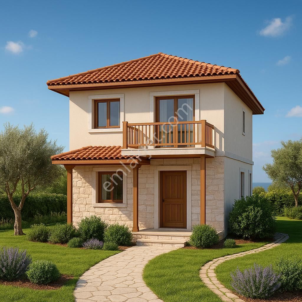 Bergama Zeytindağ – 15/30, 6.5 M İmarlı Deniz Manzaralı Arsa