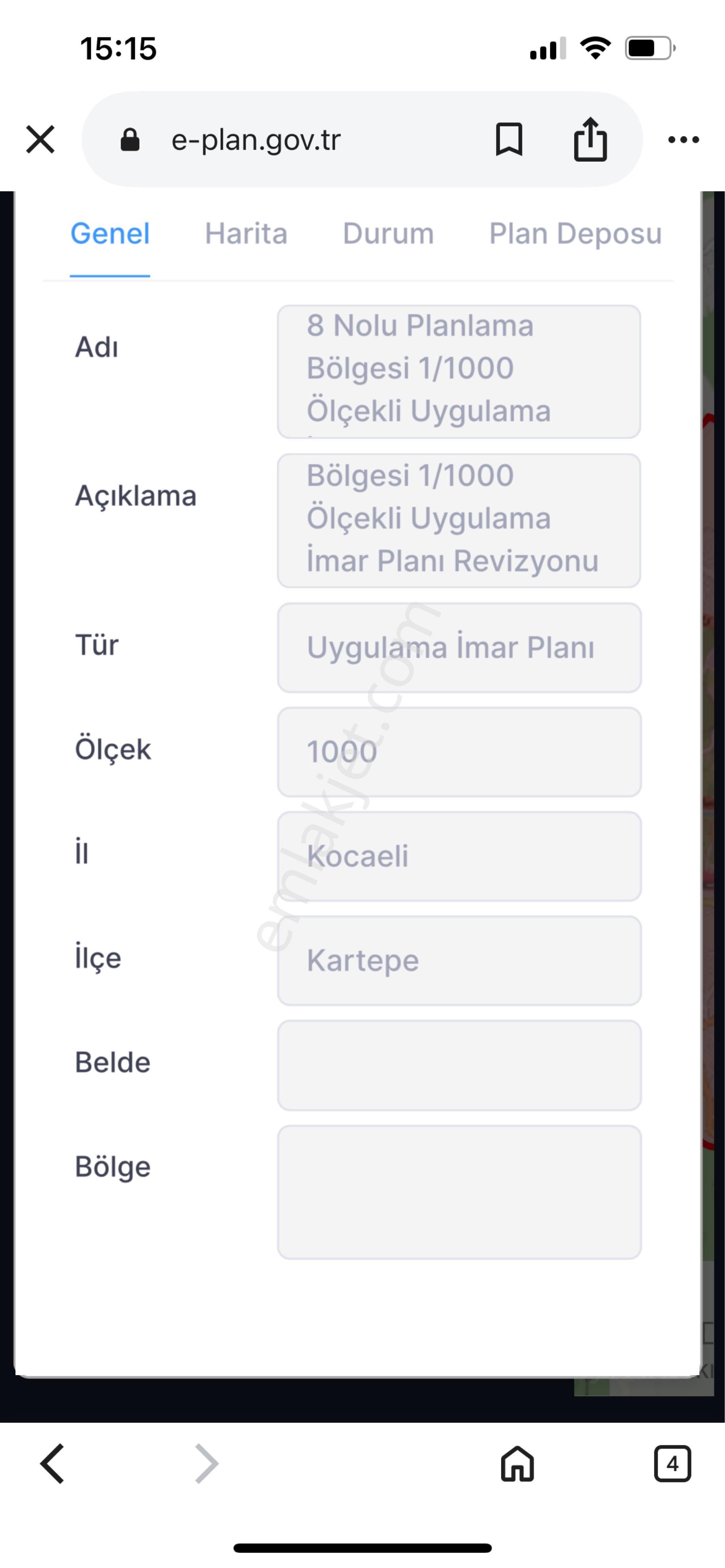 Uzuntarla'da Satılık Arazi - Görsel 5