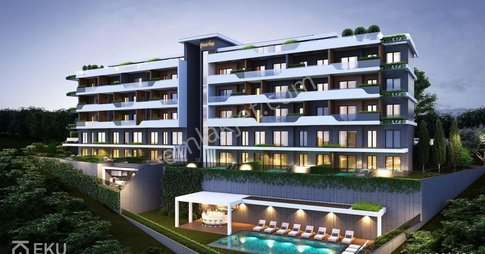 Kuşadası Ege Mah. De Satılık Deniz Manzaralı Daireler - Görsel 19