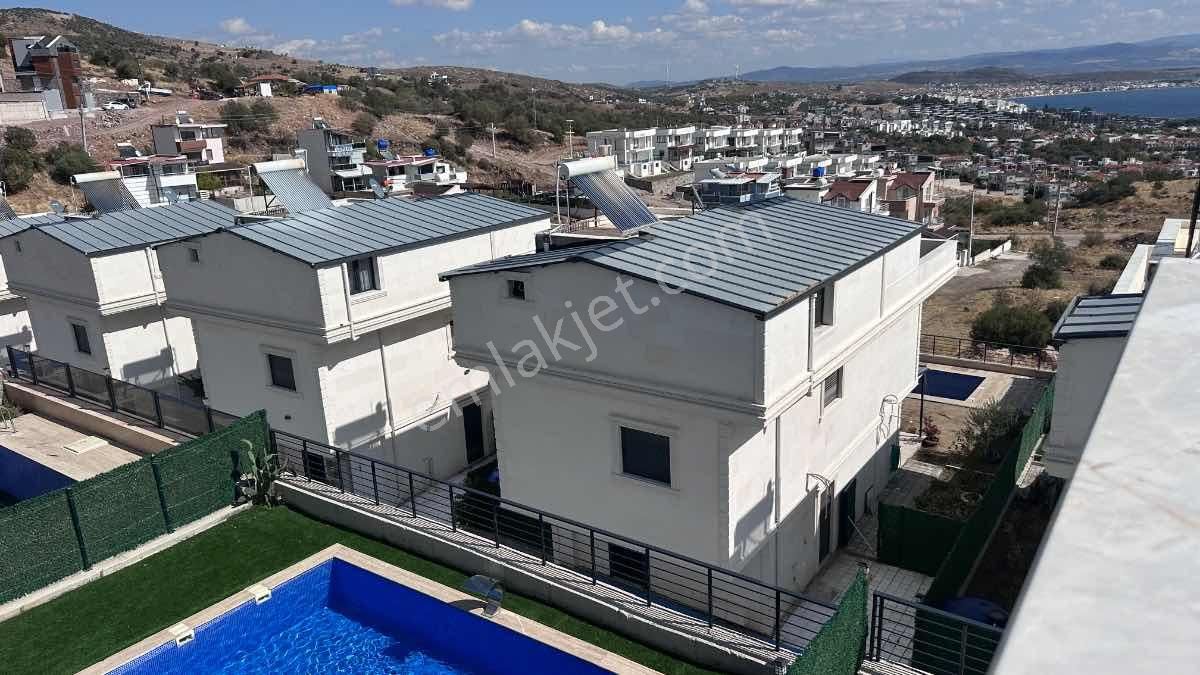 Çandarlı Panorama Vıllaları’nda Özel Havuzlu Denız Manzaralı Lüks Dubleks Vılla - Görsel 27