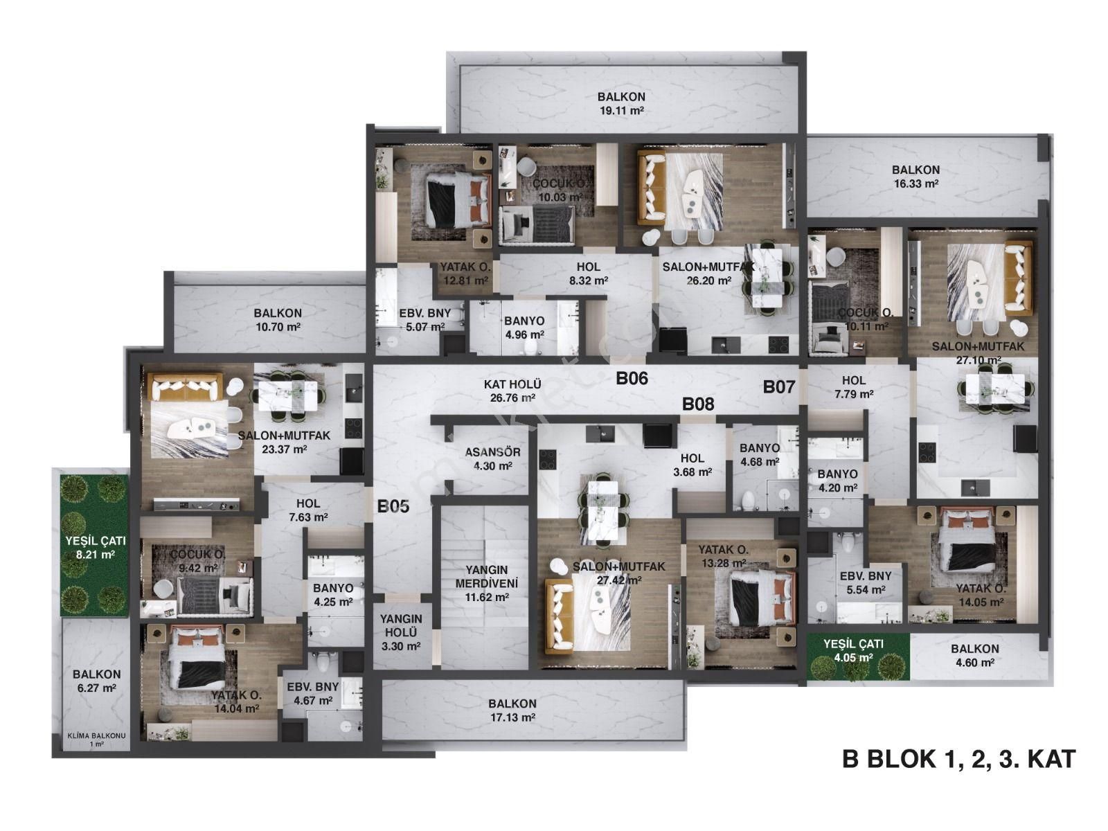 Kuşadası Satılık 1+1 Daire - Görsel 11