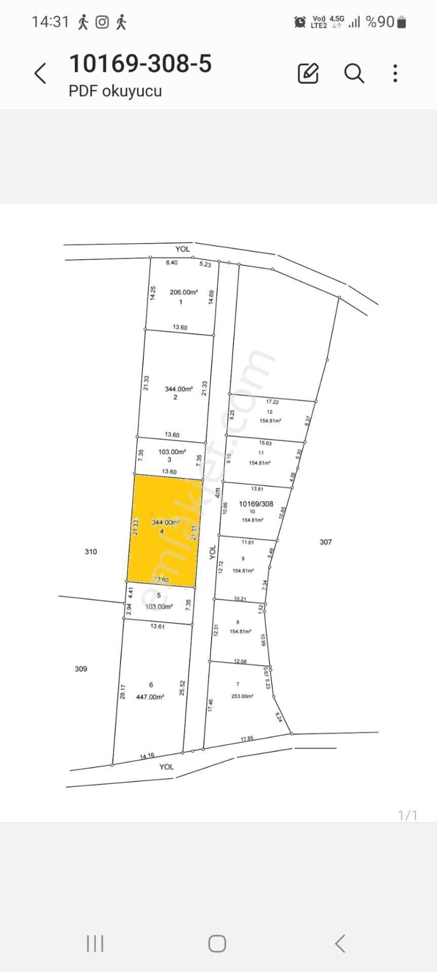 Osmangazi Gündoğdu 344 M2 Bursa Manzaralı Emsallerinin En Uygunu - Görsel 3