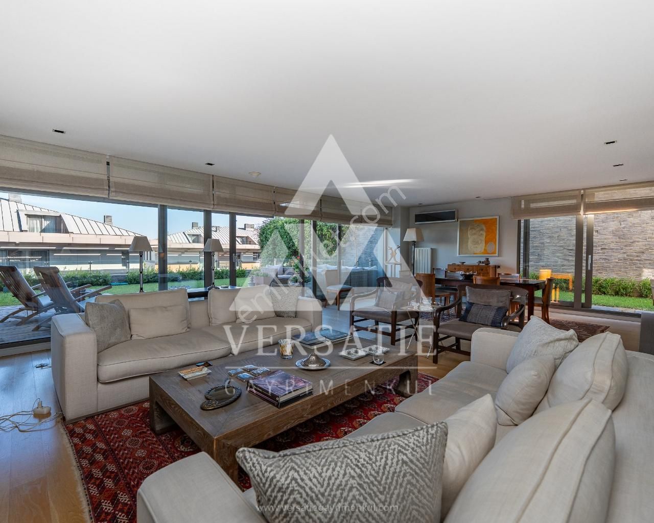 L'ist İstinye Suits'de Köşe Konumlu Bahçe Dubleksi Satılık