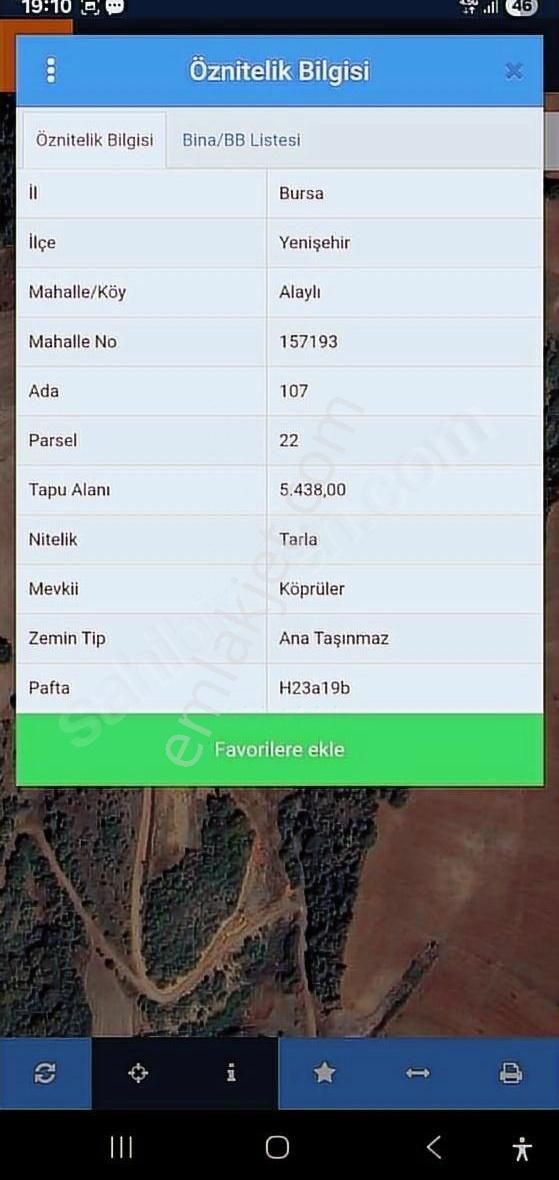 5438m İki Katlı Bağ Evi Ciftlik Hobi Yapılabilen Fırsat Yatırım - Görsel 2