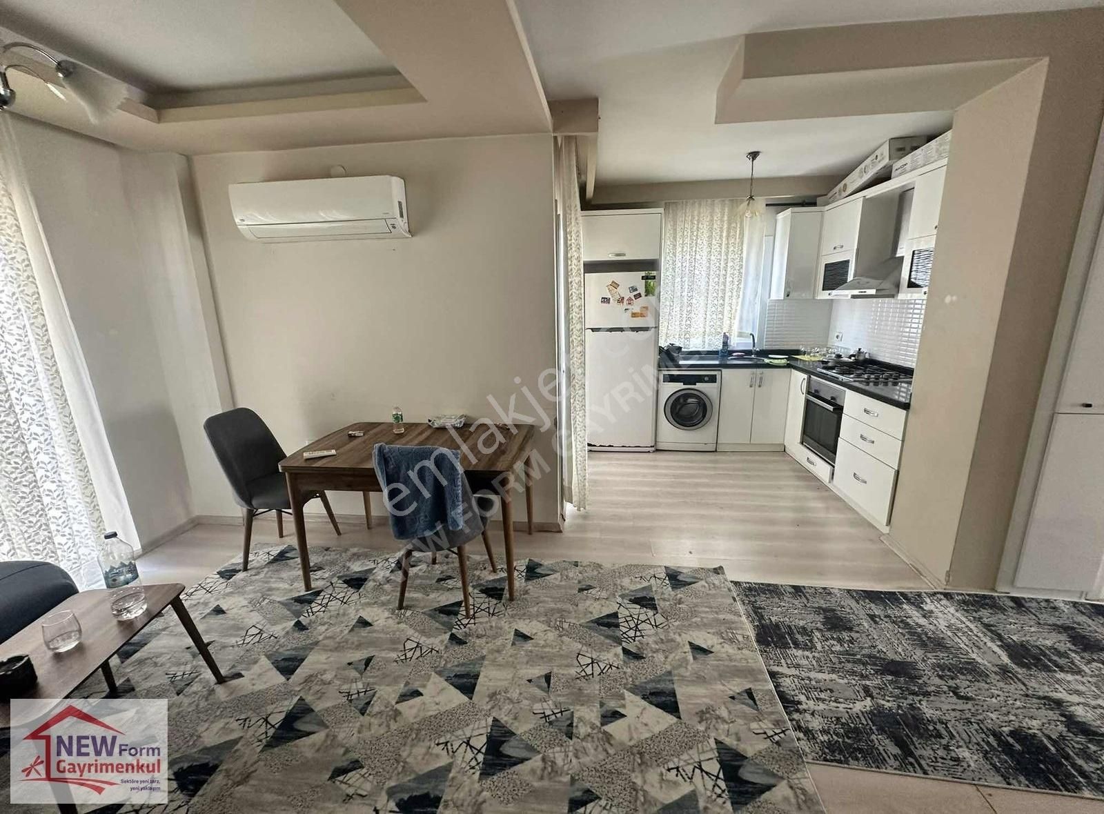 New Form'dan Çiftlikköy'de Eşyalı Kiralık 2+1 Daire - Görsel 20