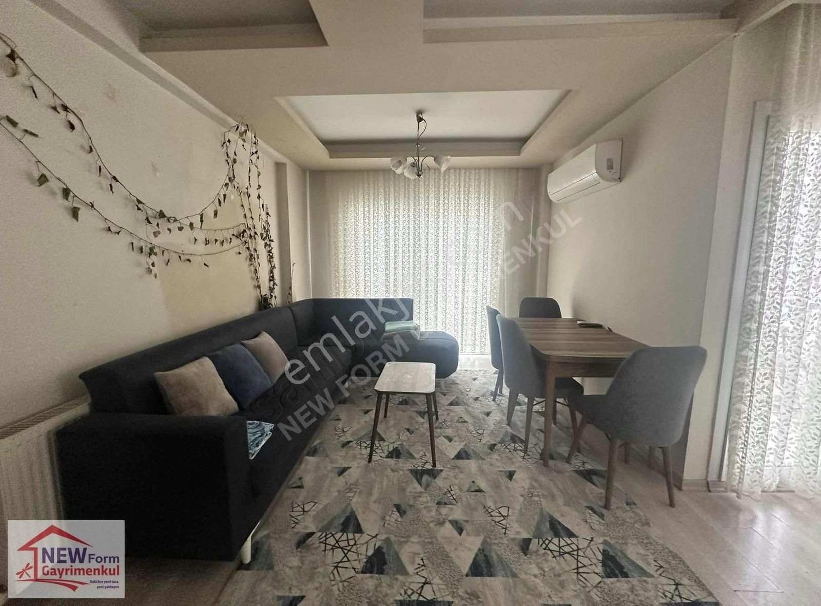 New Form'dan Çiftlikköy'de Eşyalı Kiralık 2+1 Daire - Görsel 14