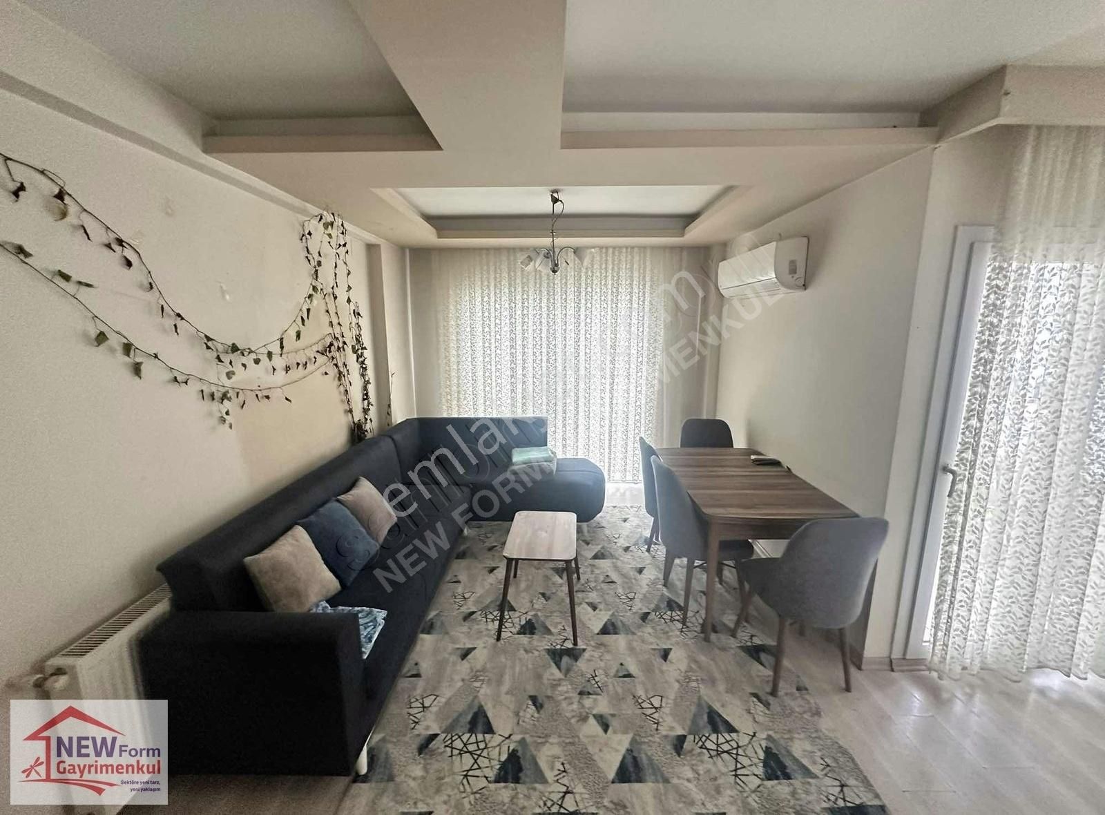 New Form'dan Çiftlikköy'de Eşyalı Kiralık 2+1 Daire - Görsel 7