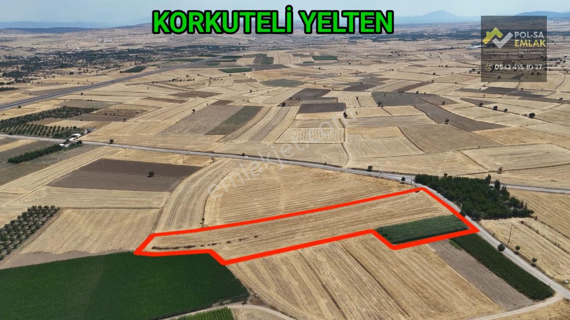 ✅korkuteli✅yelten'de ✅satılık 13.862m2 Tarla ✅resmi Yol Var✅asfalt Yola Cephe - Görsel 8