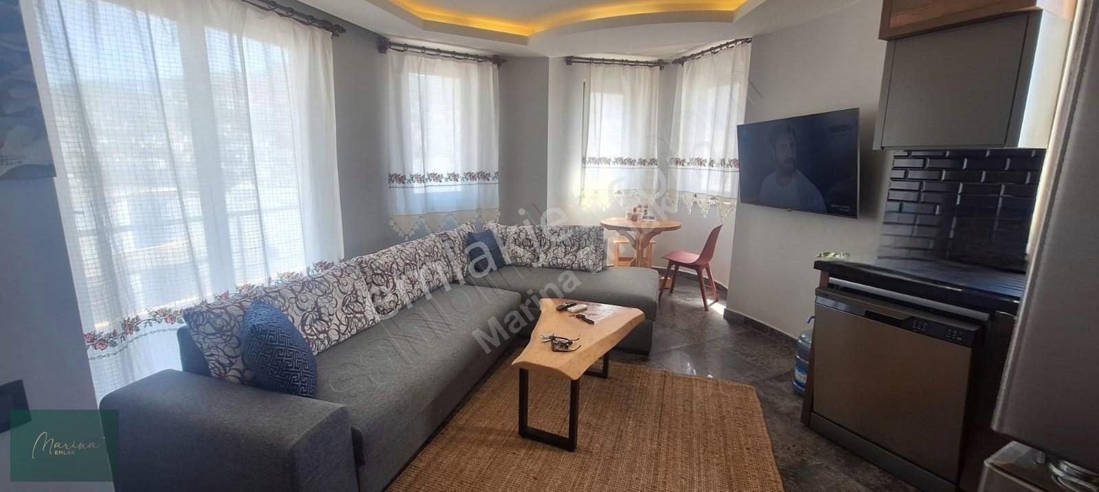 Turgutreis Karabağ Satılık Deniz Manzaralı Full Eşyalı 2+1 Daire - Görsel 9