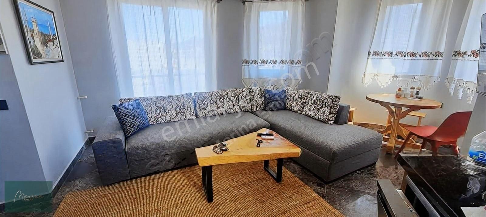 Turgutreis Karabağ Satılık Deniz Manzaralı Full Eşyalı 2+1 Daire - Görsel 33