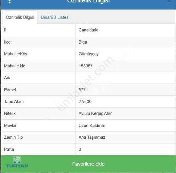 Biga Gümüşçay Belediyesi Merkezde Satılık 2 Adet Arsa - Görsel 3