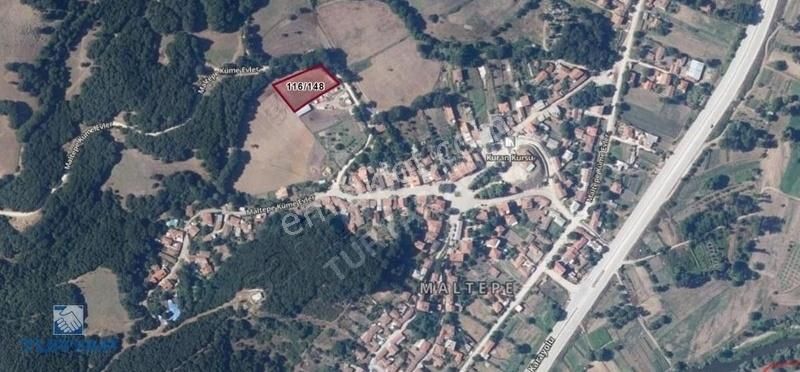 Çanakkale Çan Maltepe Köyü 2.450 M2 İmarlı Fırsat Arsa - Görsel 9