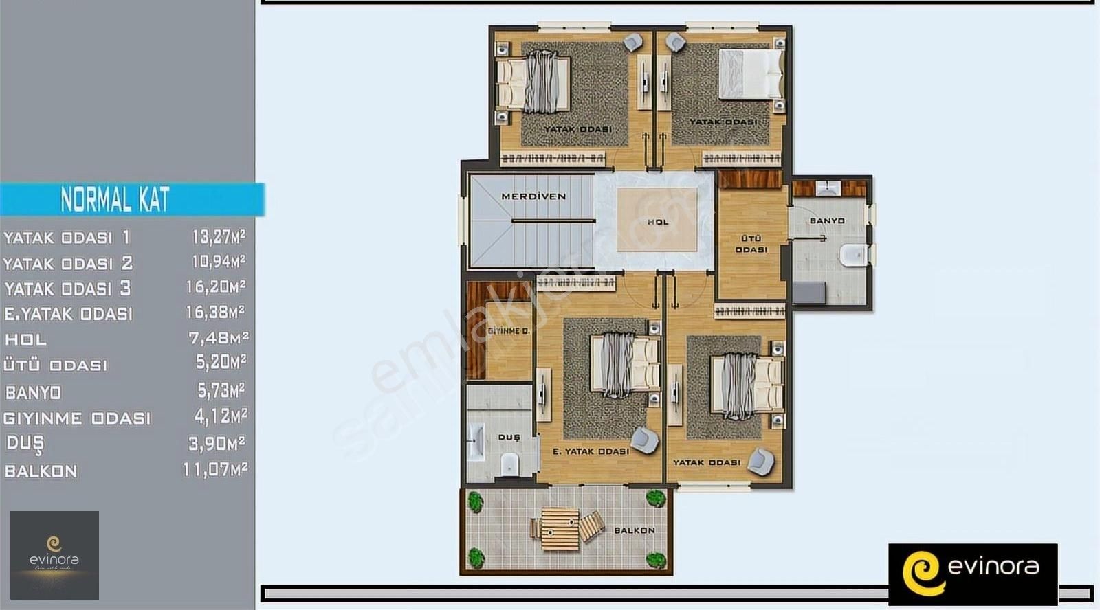 Evinora Group Güvencesiyle Altınoluk Meskenli 5,5 +1 Villalar - Görsel 25