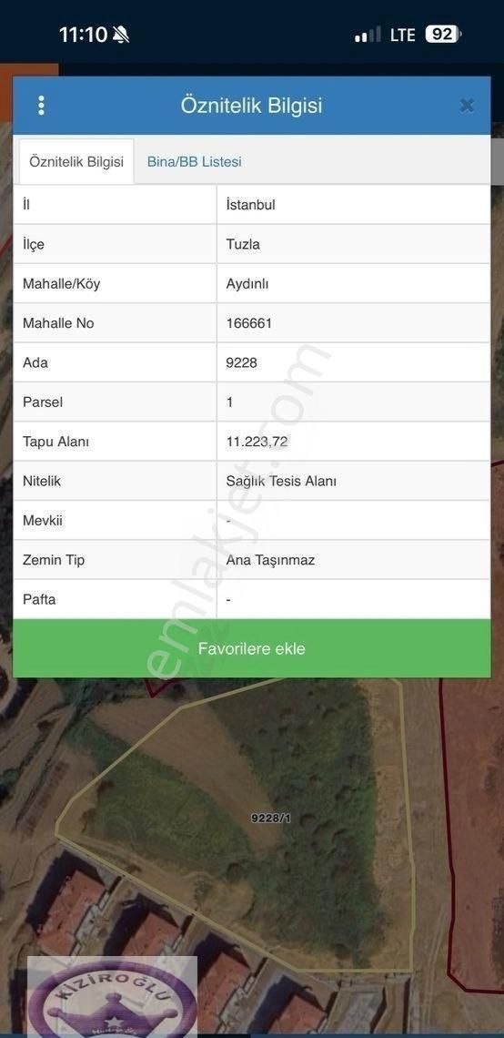 Tuzla Aydınlı Ticari Konut İmarlı 4909m2 Arazi - Görsel 5