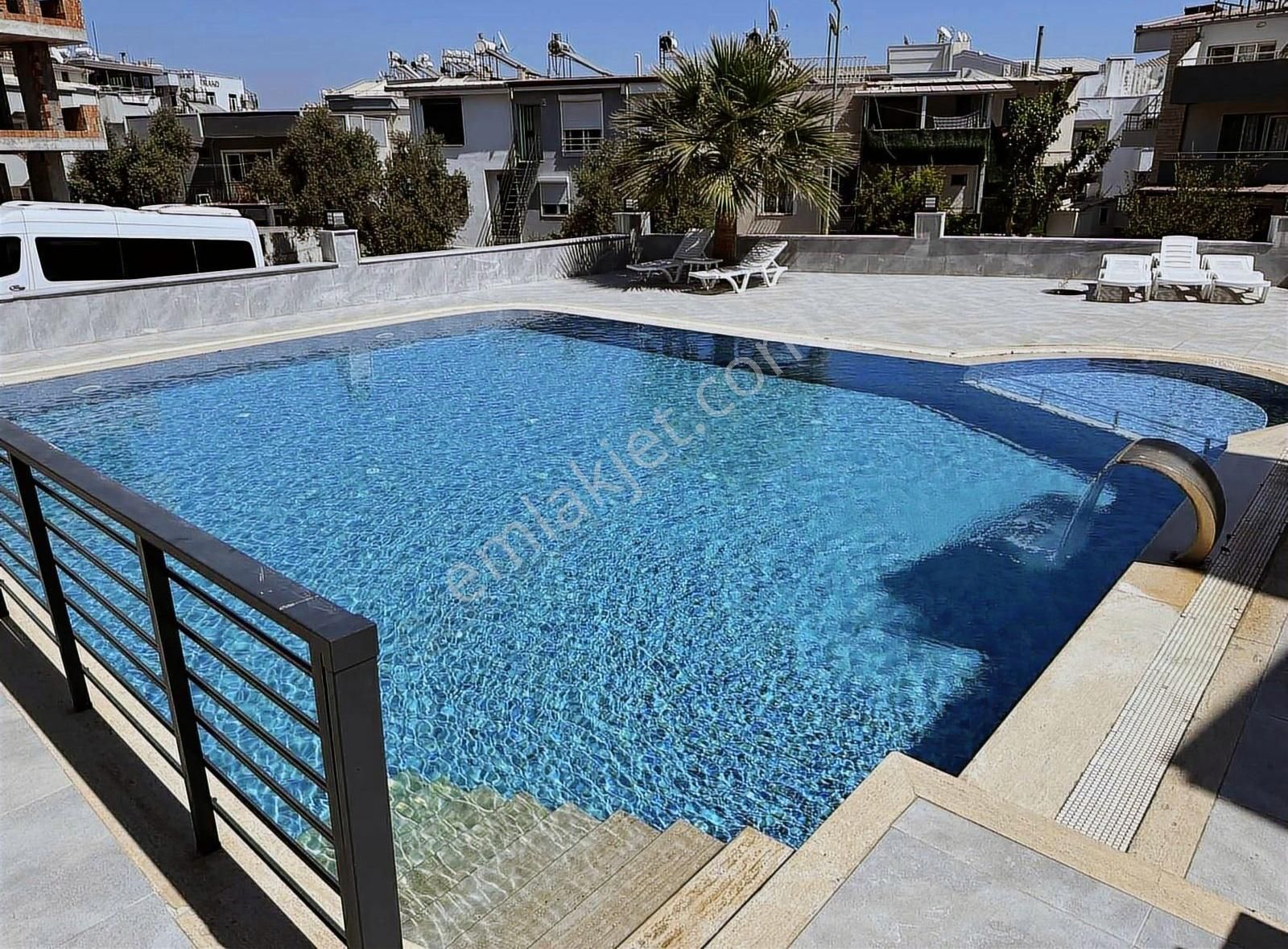 Didim Altınkumda Havuzlu Sitede 2+1 Deniz Manzaralı Sıfır Daire - Görsel 17