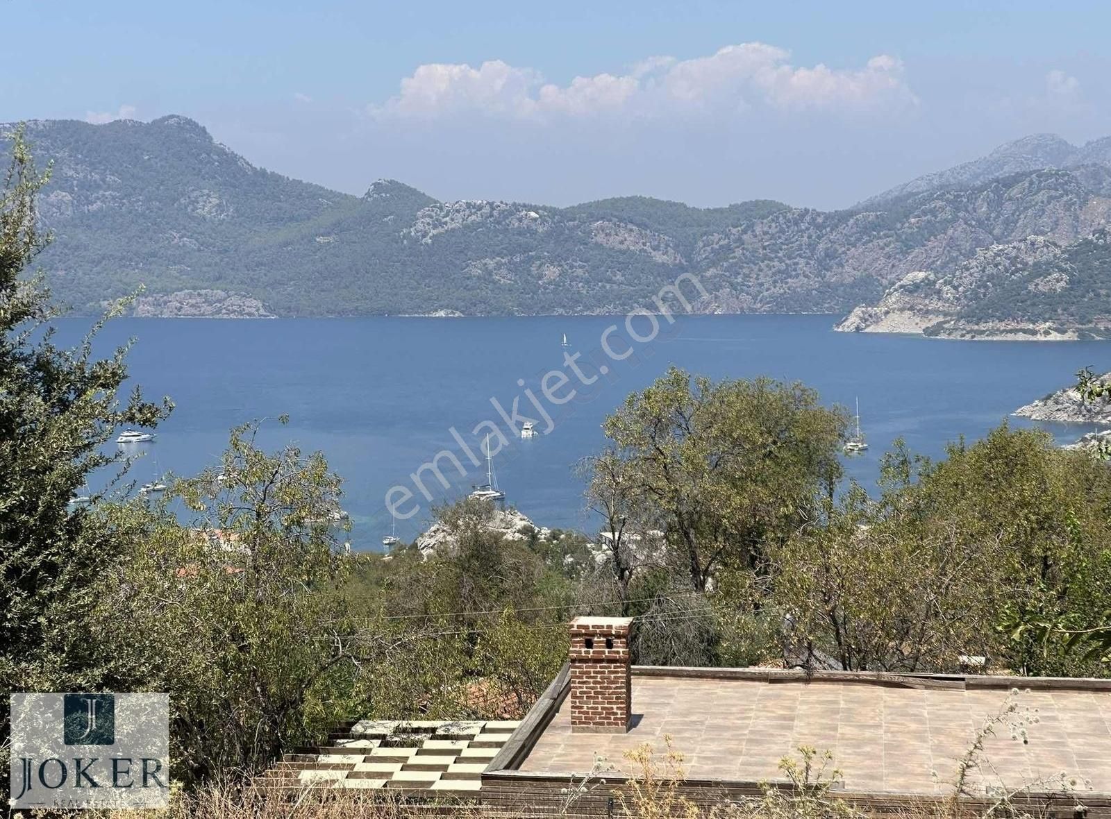 Joker: Marmaris Söğüt Deniz Manzaralı Yol Cephe Yaşam Alanı - Görsel 20