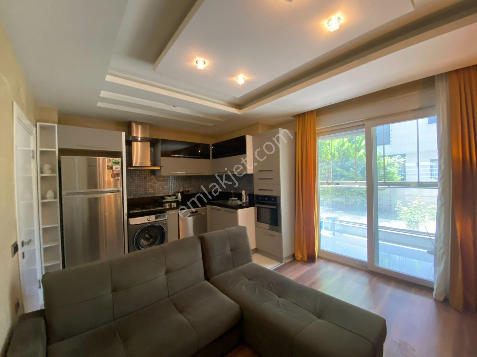 Antalya Lara Güzelbağ'da 1+1 Full Lüks Eşyalı Daire - Görsel 14