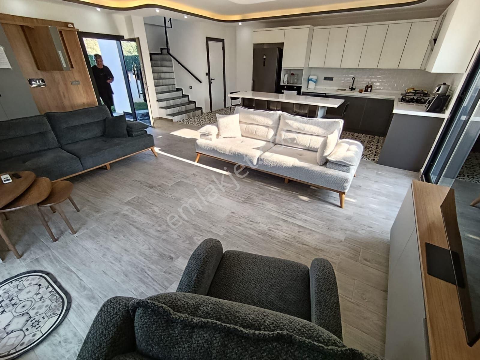 🔥💯 Şok Böylesi Görülmedi Full Eşyalı Satılık Ultra Lüks 3+1 Villa . - Görsel 13