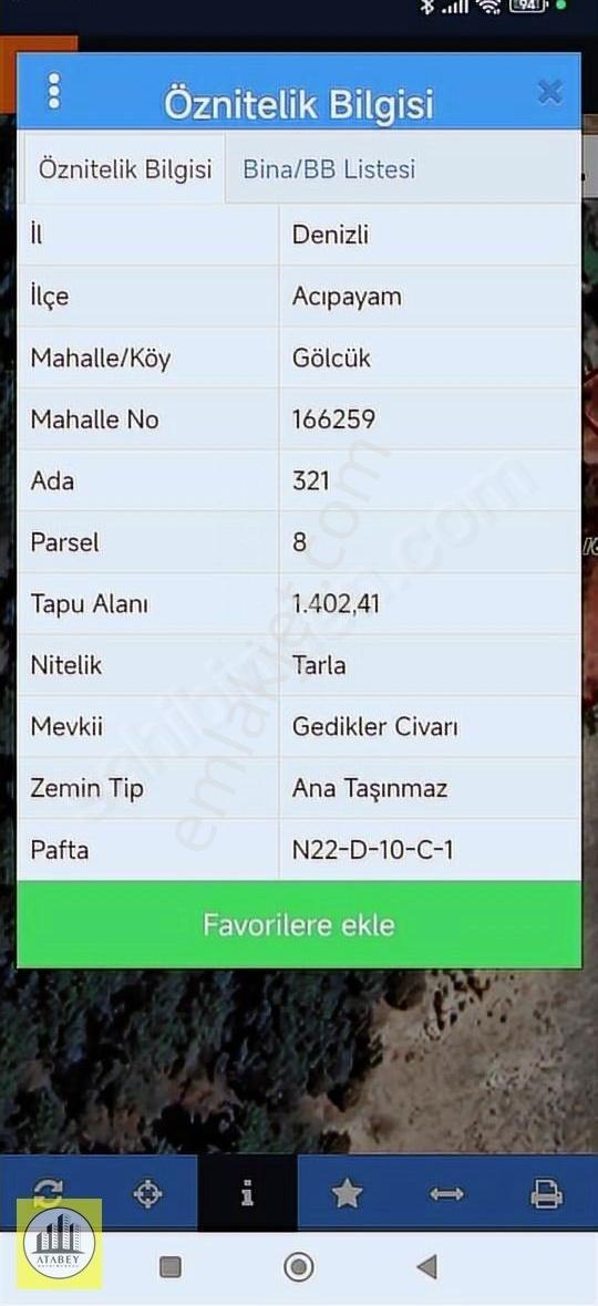 Denizli Acıpayam Gölcük Satılık Müstakil Ev Bahçe - Görsel 28