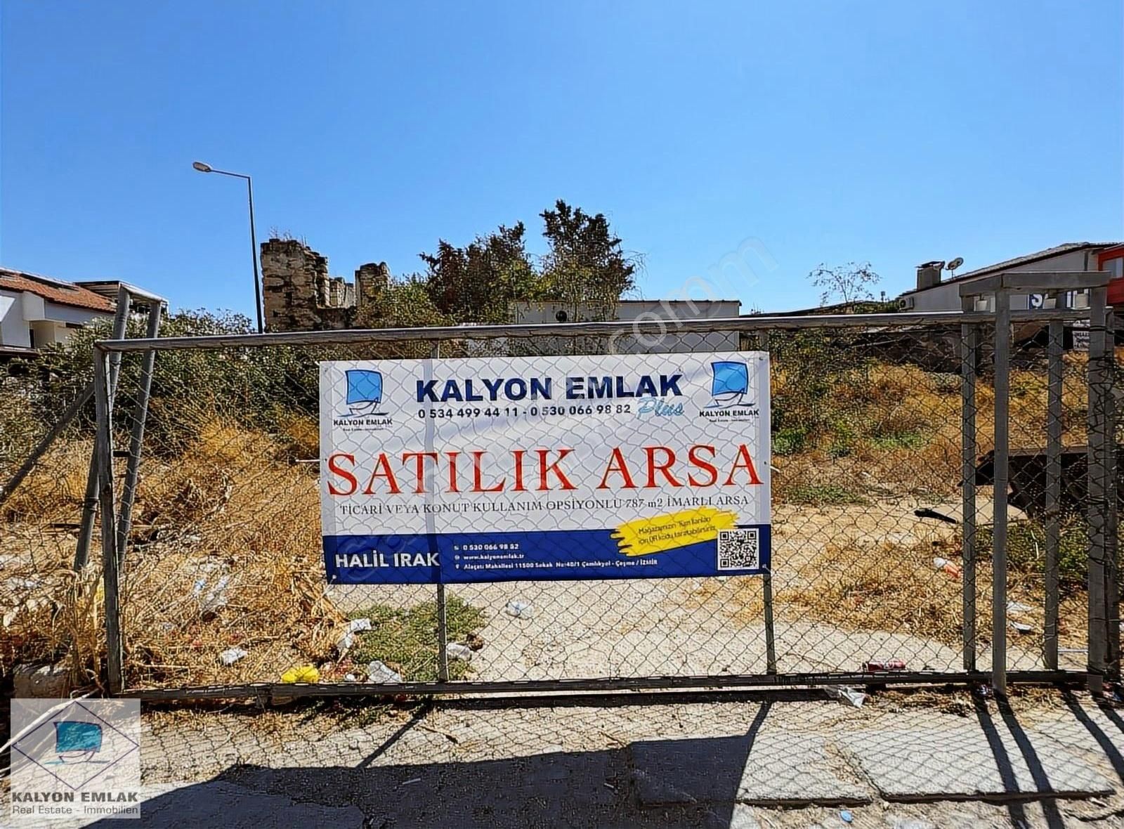 Alaçatı Köy İçi Turizm Ve Konut İmarlı Satılık Arsa