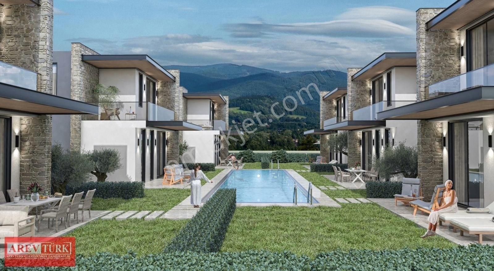 Arevtürk'den Bodrum Akyarlar'da Satılık 3+1 Ve 4+1 Villalar - Görsel 12