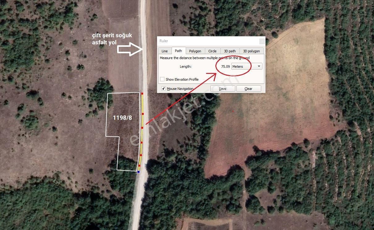 Yatırıma Uygun Yola Cephe Tarla - Görsel 5