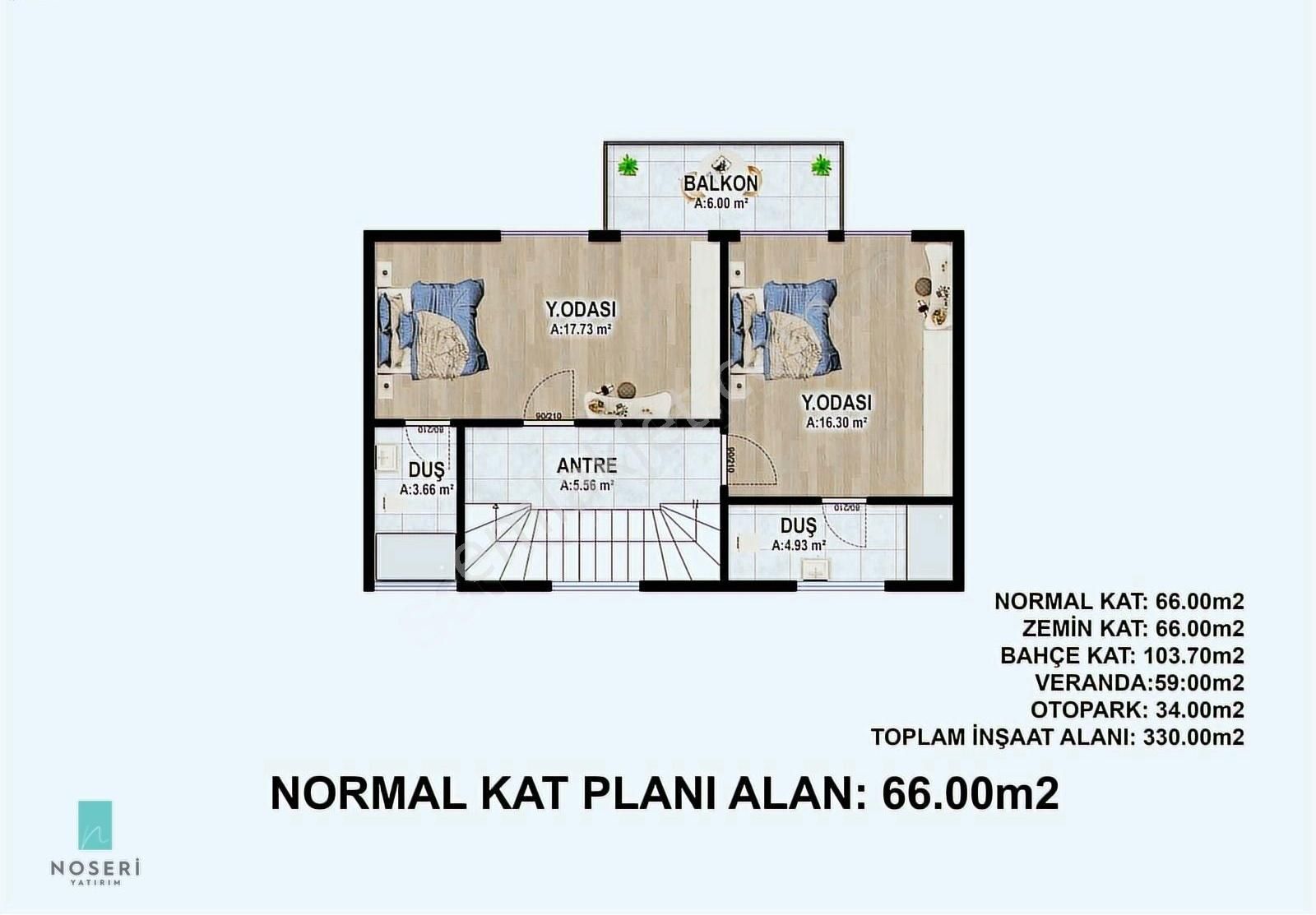 Noseri Yatırımdan Reşadiye'de Müstakil 4+1 Satılık Villa - Görsel 22