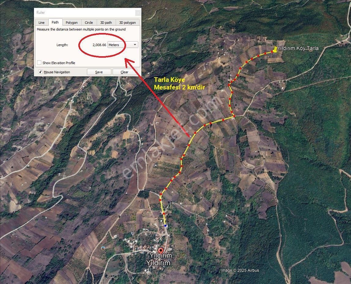 Yatırıma Uygun Müstakil Tapulu Konum Avantajlı Tarla - Görsel 5