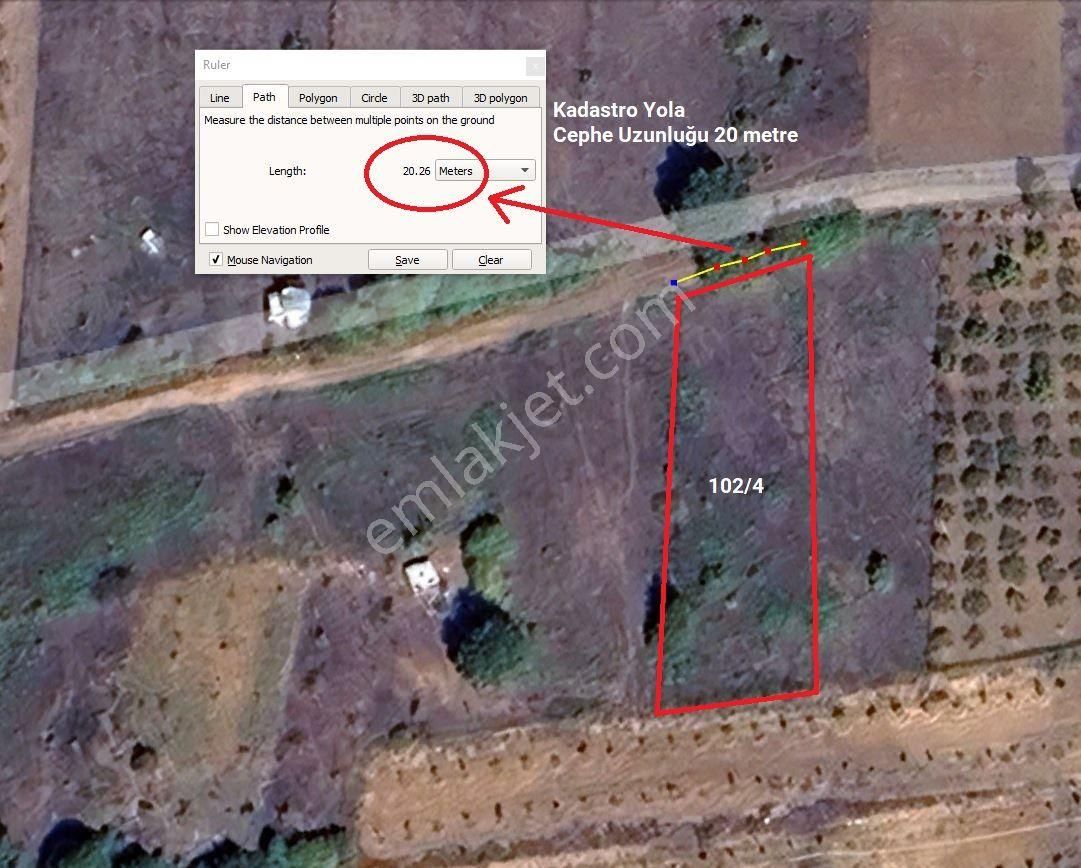 Yatırıma Uygun Müstakil Tapulu Konum Avantajlı Tarla - Görsel 3