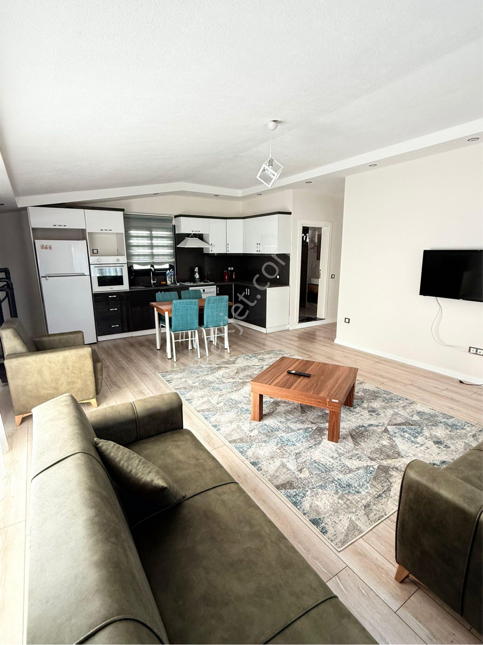 Plaja 300 Mt. 3+1 Dublex Daire Full Eşyalı Asansörlü Bina - Görsel 8