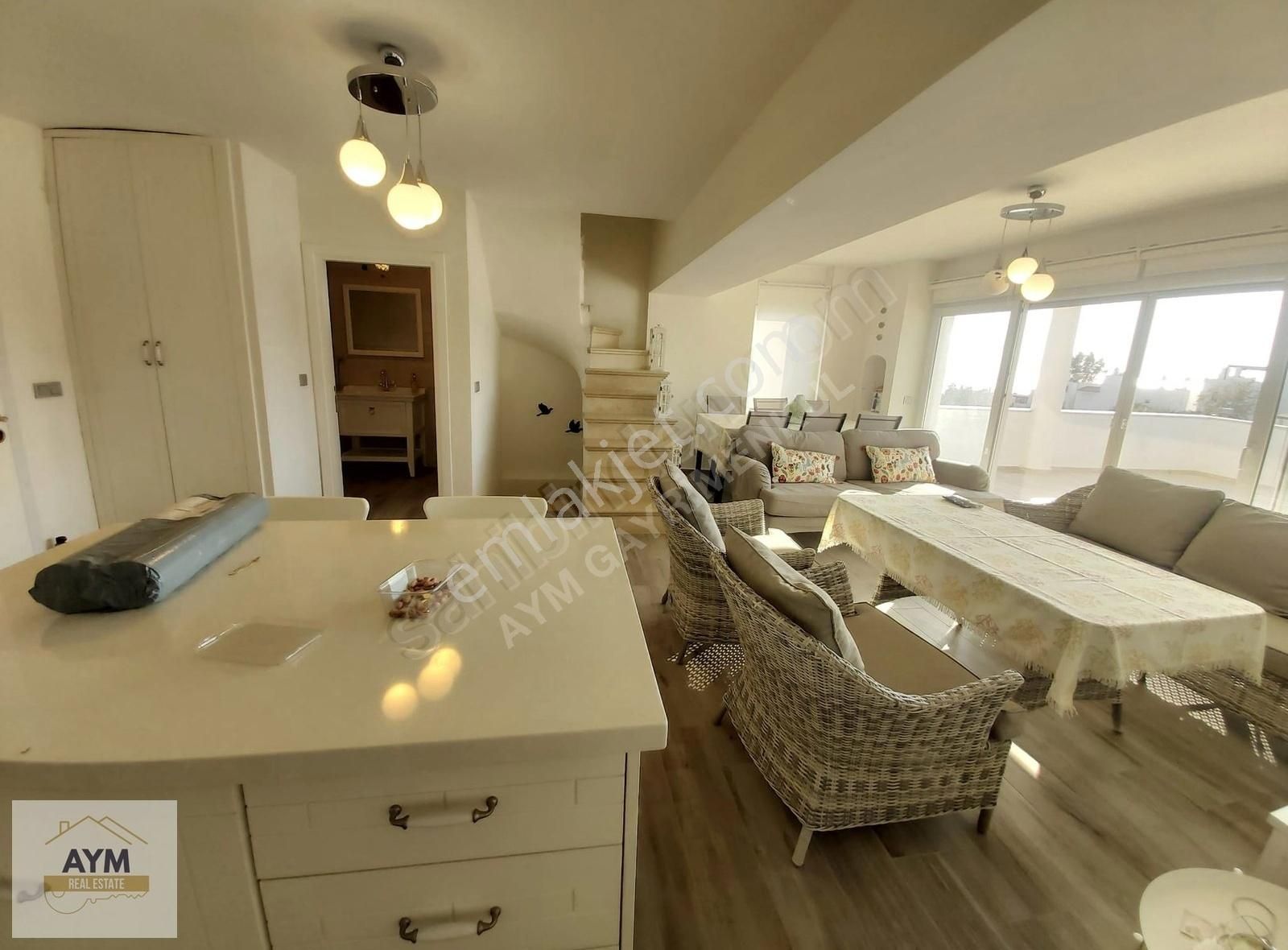 Bodrum Kumbahçede Satılık Deniz Manzaralı Eşyalı Forleks - Görsel 3