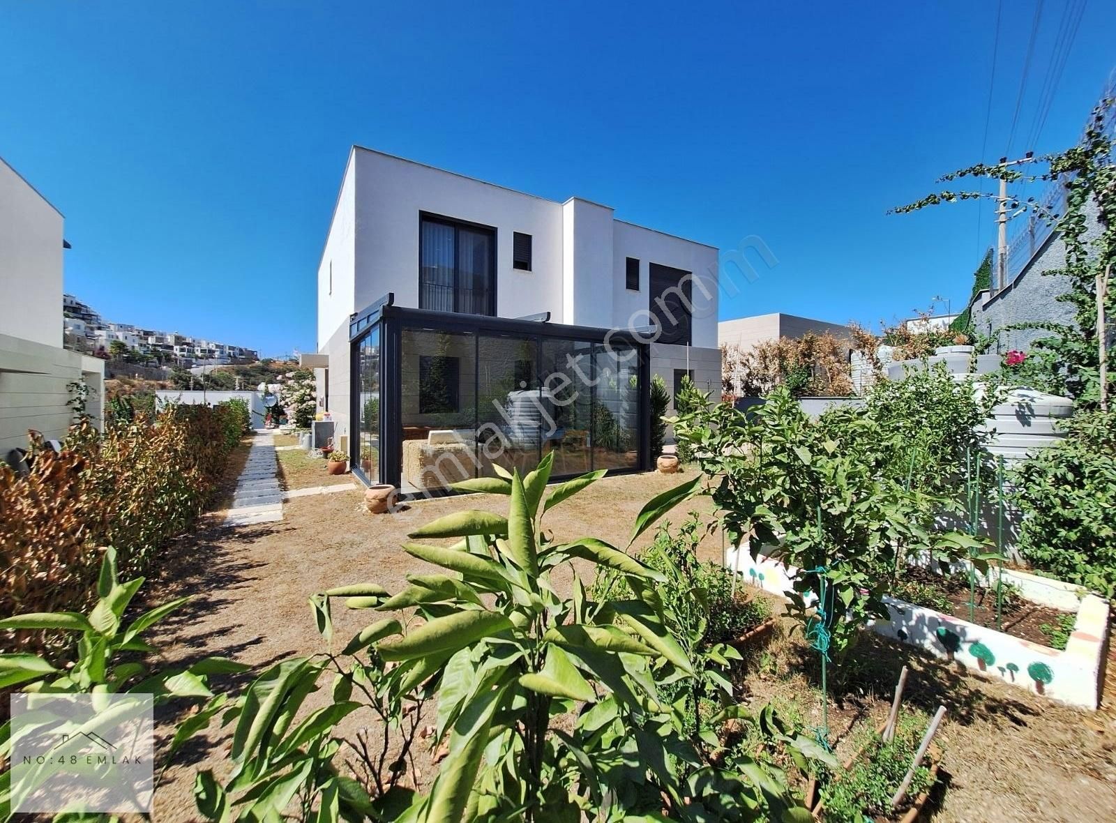 Gümüşlük 3+1deniz Manzaralı Havuzlu Bahçeli Villa - Görsel 13