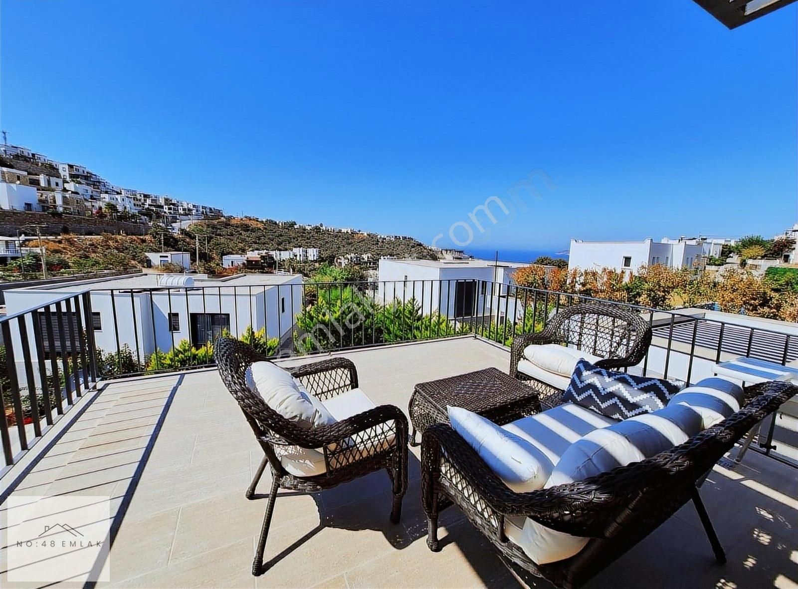 Gümüşlük 3+1deniz Manzaralı Havuzlu Bahçeli Villa - Görsel 21