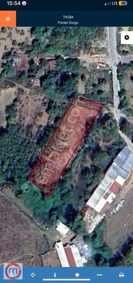 M'r'den Akmeşe Atatürk Mahallesi' Nde İmarlı Fırsat Satılık Arsa