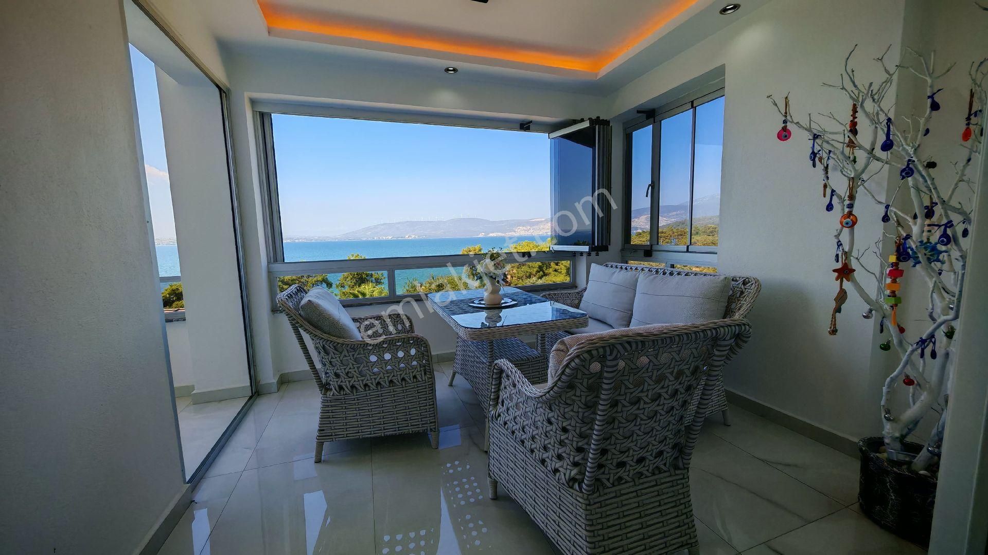 Didim Akbük'te Ege Yıldızı Sitesinde Muhteşem Eşyalı 2+1 Daire - Görsel 14