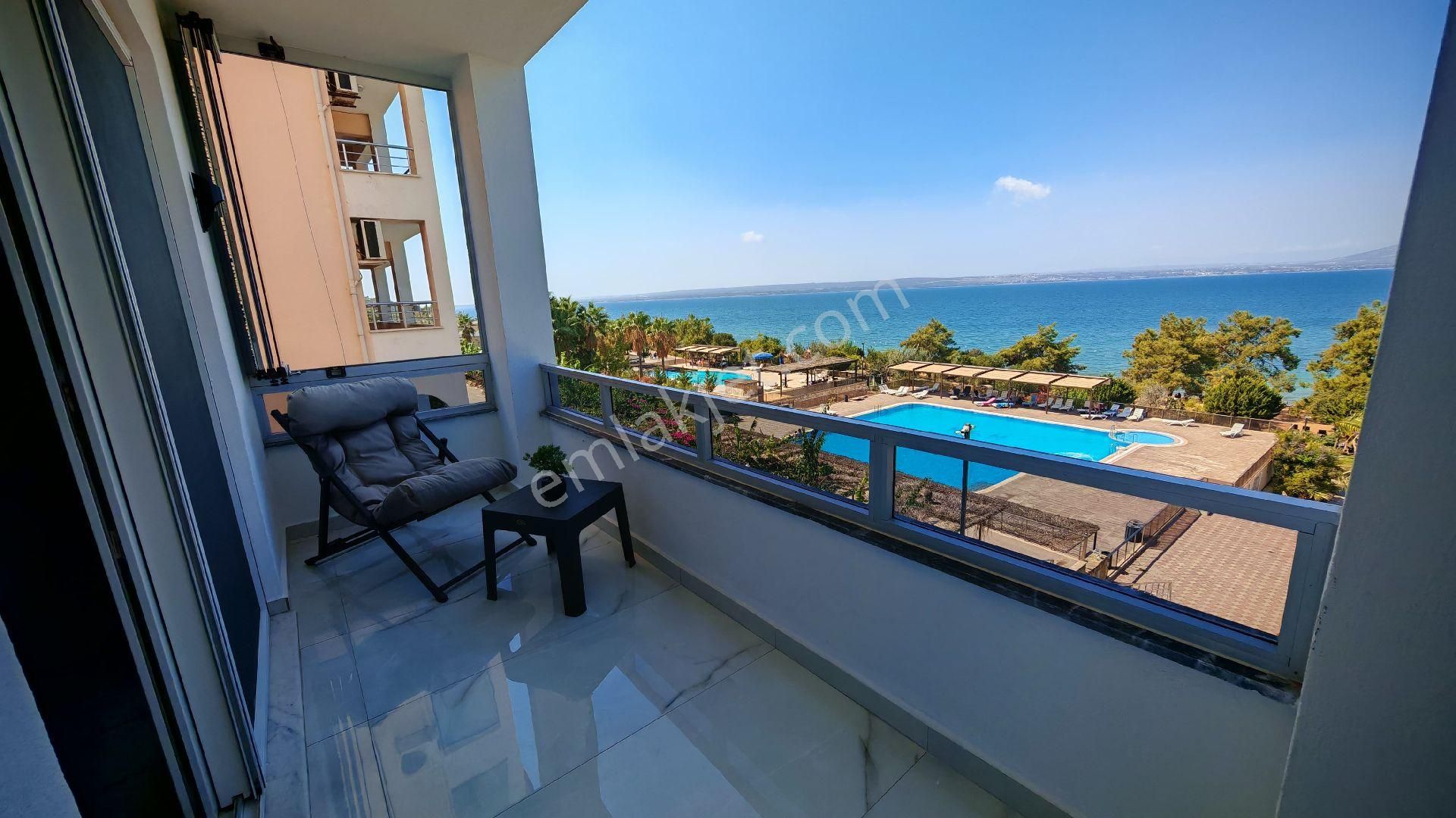 Didim Akbük'te Ege Yıldızı Sitesinde Muhteşem Eşyalı 2+1 Daire - Görsel 4